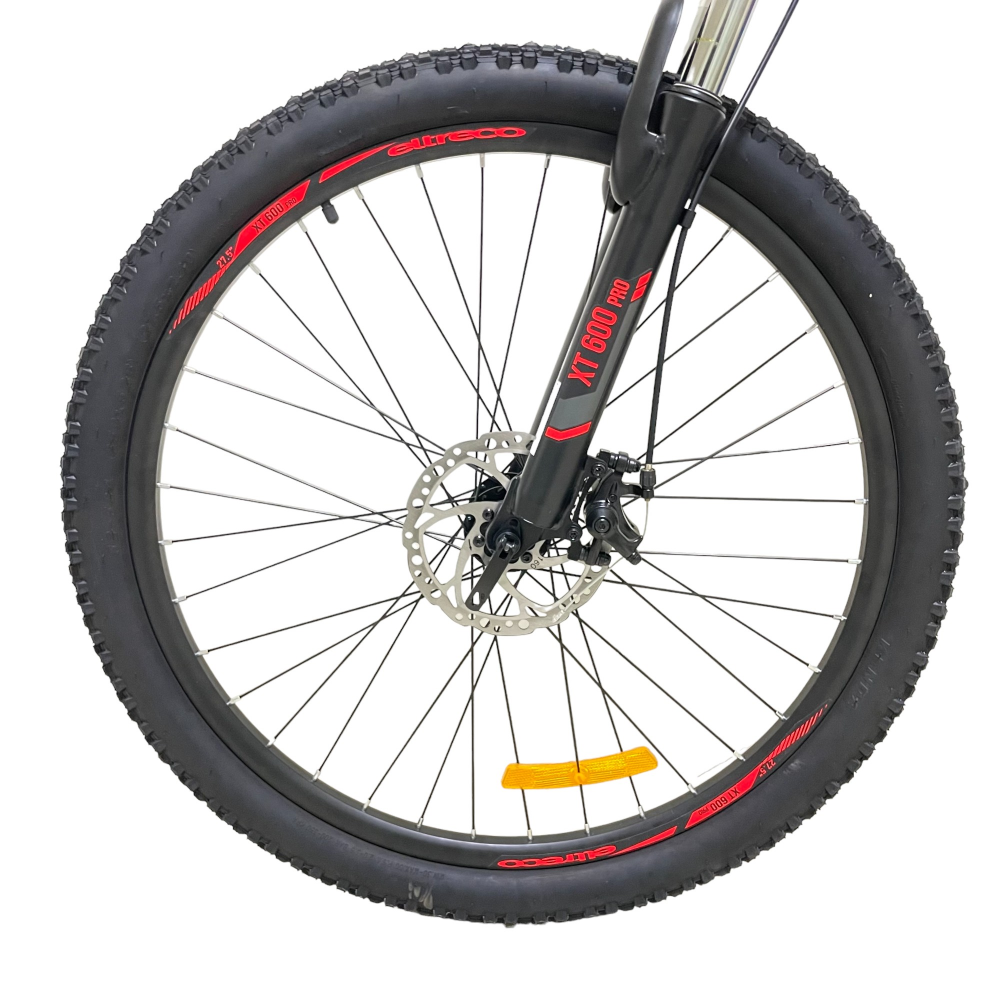 Электровелосипед Eltreco XT 600 Pro (сине-оранжевый) 14