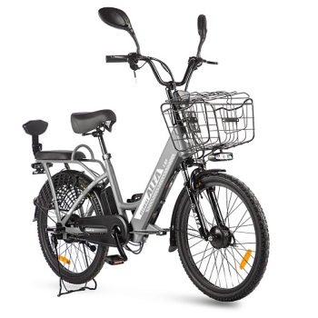 Электровелосипед Green City Gelbert ALFA 1 ST / Eltreco Alfa New Серый