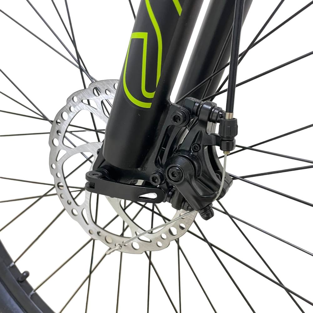 Электровелосипед INTRO Sport черно-зеленый 17