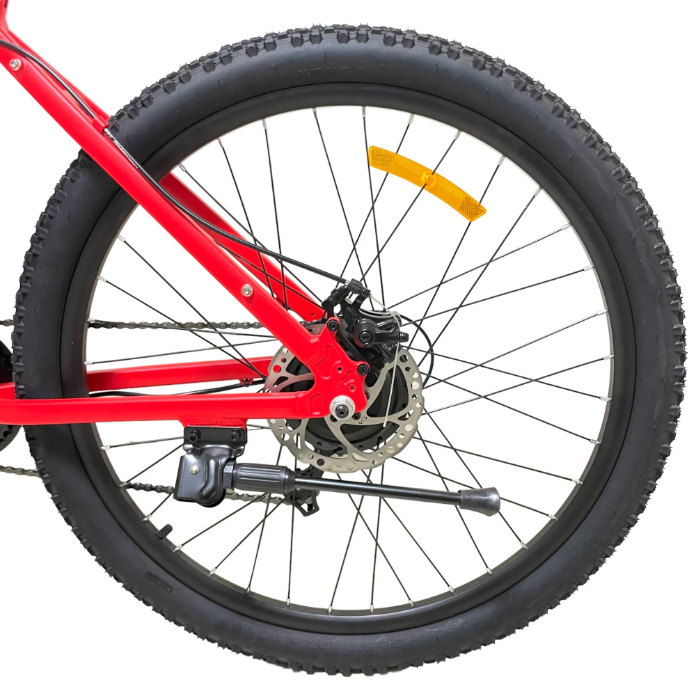 Электровелосипед INTRO Sport красно-черный 15