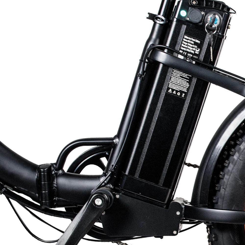 Электровелосипед Minako F11 оранжевый 7