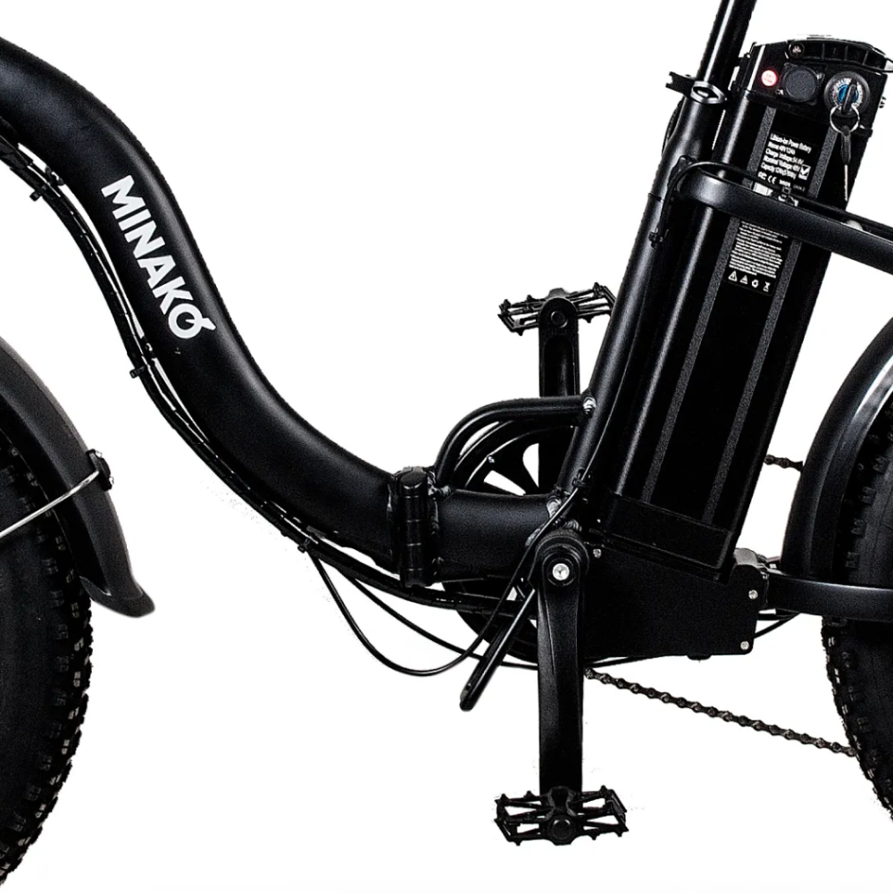 Электровелосипед Minako F11 оранжевый 6