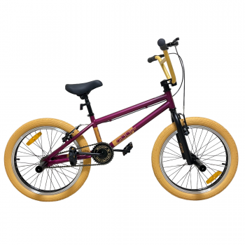 Велосипед BMX Tech Team GOOF 2024 бордовый