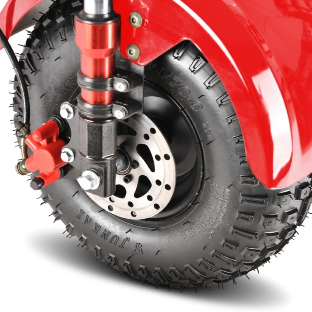 Электроскутер CityCoco WHITE SIBERIA MINI R 2.0 1200W (2022) RED 27